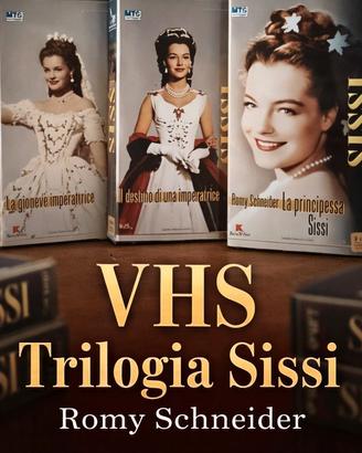 VHS - Principessa Sissi Trilogia - Romy Schneider