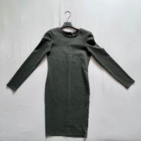 Abito grigio aderente Zara Trafaluc