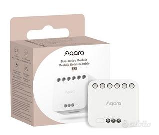 Aqara Modulo Doppio Relè T2 Zigbee 3.0, Richiede H