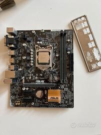 Scheda Madre Asus H110m-a/m.2 + CPU Intel G4400