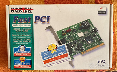 Scheda modem nortek 56k i-101 cw conexant rs56/sp