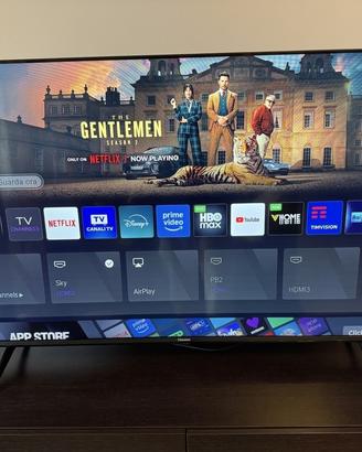 Smart TV Hisense 50” QLED 4k (50E77KQ)