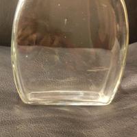 Vaso in vetro trasparente portafiori decorare