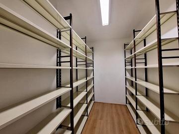 Scaffalatura ad incastro