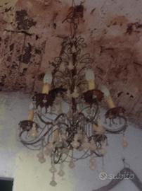 lampadario  anni 30/.40.