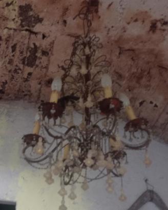 lampadario  anni 30/.40.