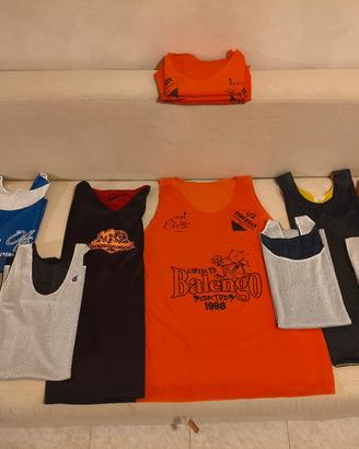 13 canotte basche Double pettorine Nike Champions
