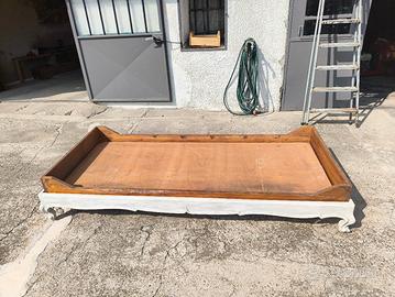 letto in legno struttura 