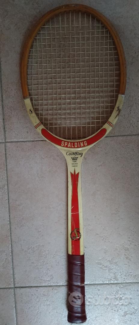 Spalding Fodero Custodia Usata D'epoca Racchetta