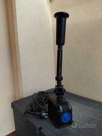 Pompa per laghetto 3 in 1 con giochi d'acqua