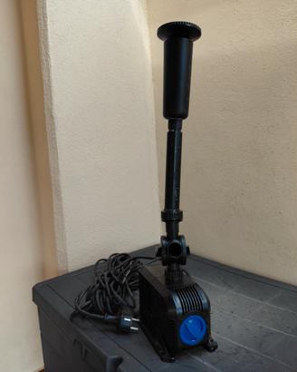 Pompa per laghetto 3 in 1 con giochi d'acqua