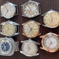 Lotto orologi vintage anni 50/60/70