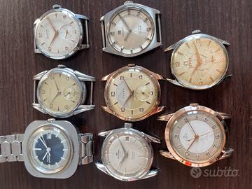 Lotto orologi vintage anni 50/60/70