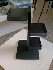 Porta joystick e cuffie 