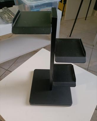 Porta joystick e cuffie 