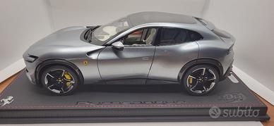 1:18 BBR Ferrari Purosangue grigio titanio HE18005