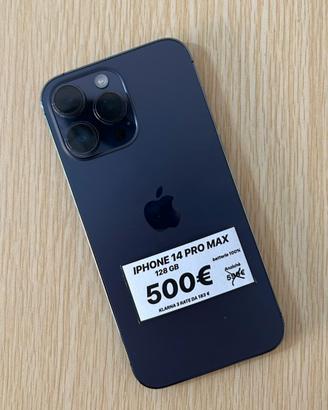 IPHONE 14 PRO MAX 128GB BATTERIA 100% 
