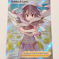 Grinta di Lyris full art, leggere la descrizione.