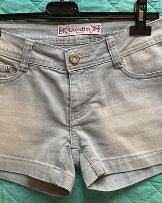 Pantaloni corti jeans