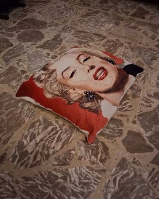 Cuscino vintage Marilyn Monroe
