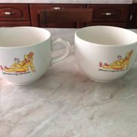 Coppia tazze Galbusera Mago G - Anni ‘80