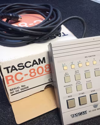 TASCAM RC-808 – Telecomando originale vintage per