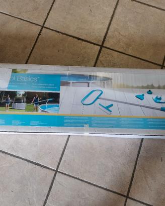 Set pulizia piscina Intex Deluxe originale 