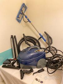 Pulitore a vapore e aspiratore