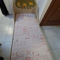 Lettino Montessori con materasso – come nuovo