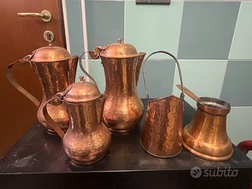 Set oggetti in rame artigianale - Albania