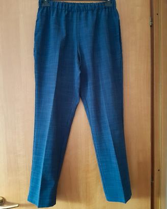 Pantaloni blu donna C&C Taglia M