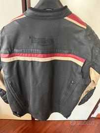 Giubbotto moto originale Triumph + guanti Triumph