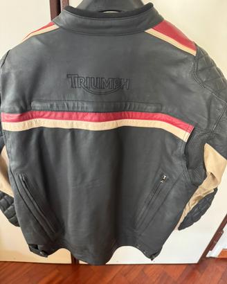 Giubbotto moto originale Triumph + guanti Triumph