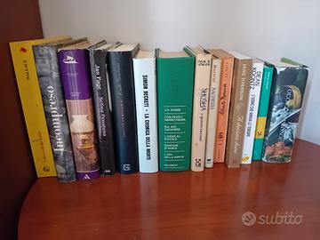 lotto 14 libri gialli thriller e narrativa mista
