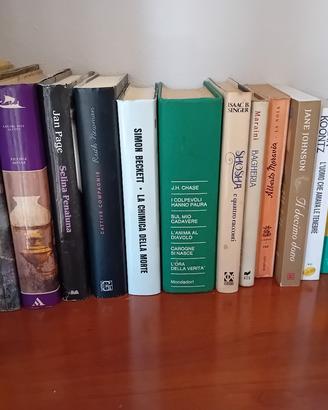 lotto 14 libri gialli thriller e narrativa mista