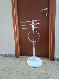 porta asciugamano in marmo