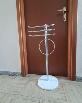 porta asciugamano in marmo
