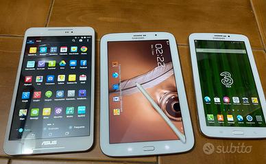Samsung Asus tablet con SIM 