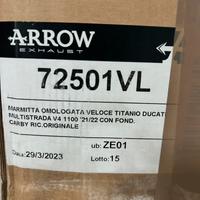 Marmitta Arrow Ducati Multistrada V4