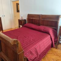 Letto a barca d'epoca