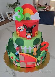 Torta scenografica Bing