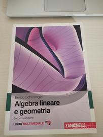 Libro universitario di Algebra lineare e geometria