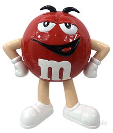 Statua Scultura M&M Rosso in Resina 35cm
