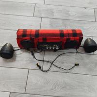 impianto audio casse boss wifi bluetooth