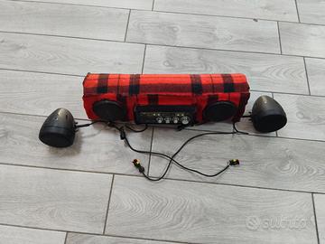 impianto audio casse boss wifi bluetooth