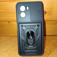 Cover rinforzata per Xiaomi Poco M7 con anello e p