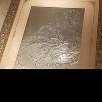 quadro in argento di Raffaello Madonna con bambino