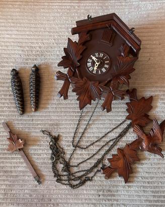 Orologio a cucù tedesco vintage anni ’60