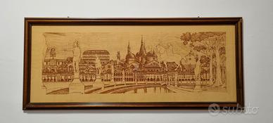 Quadro Veduta su Padova - Vintage