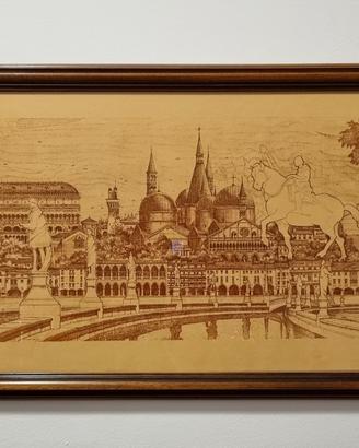 Quadro Veduta su Padova - Vintage